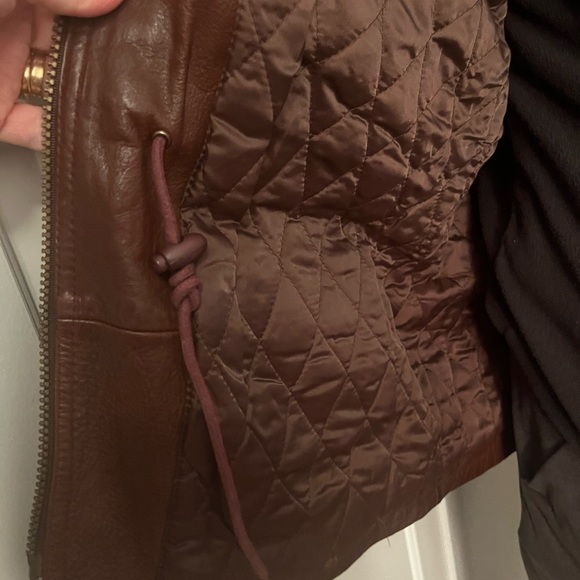 Vintage Genuine leather vintage mens jacket size L - Picture 7 of 12